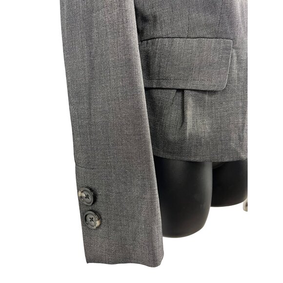 Women’s cropped and Lined business jacket size 12 gray - Picture 7 of 15